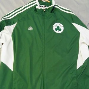 Boston Celtics climalite warm up zipup
